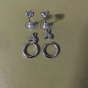 Stella & Dot multi way earrings